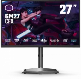 مانیتور گیمینگ منحنی 27 اینچ Cooler Master مدل GM27-CFX